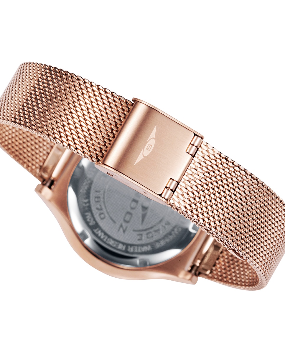 Relógio Sandoz Dynamique Sa81358-07 de Aço com Ip Rosa Rosa-2