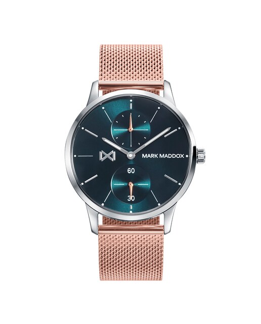 Imagem 0 de Relógio Northern Multifunções de Aço e Malha Milanesa com Ip Rosa