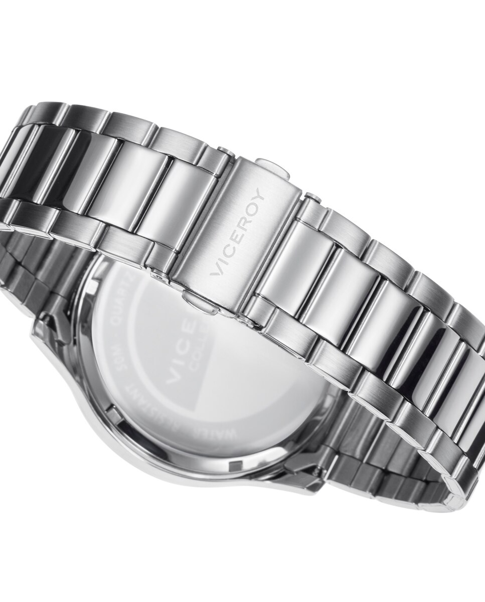 Relógio Analógico Magnum Multifunções de Aço Aço fosco-2