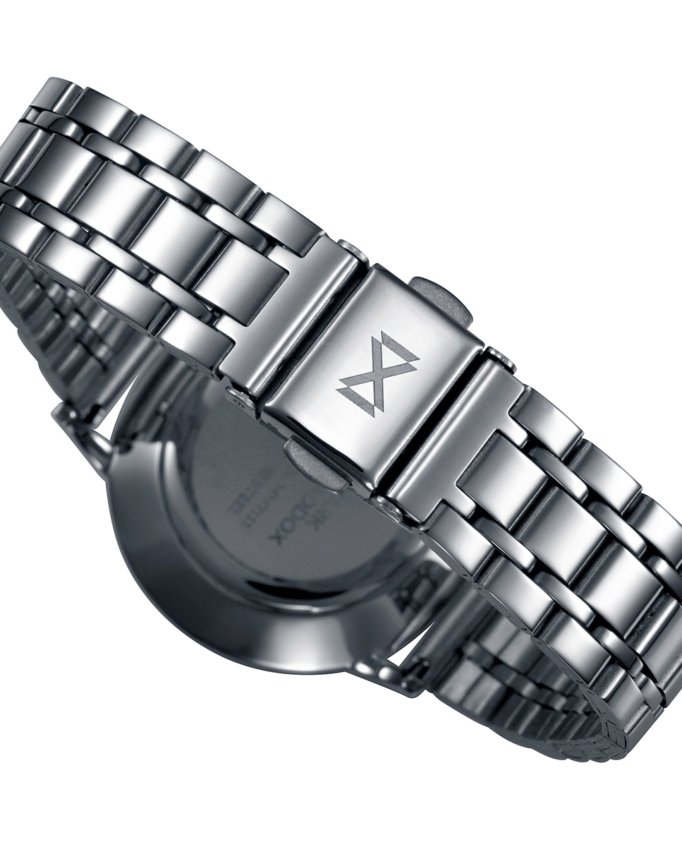 Relógio Analógico Greenwich de Aço com Mostrador em Azul e Bracelete Azul-2