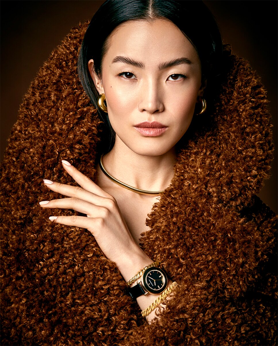 Colar Chic de Aço Ip Dourado Articulado Dourado-2