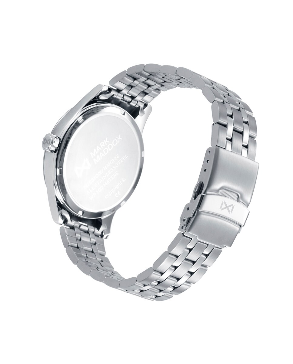 Relógio Analógico Mission com Caixa e Bracelete de Aço Verde-2