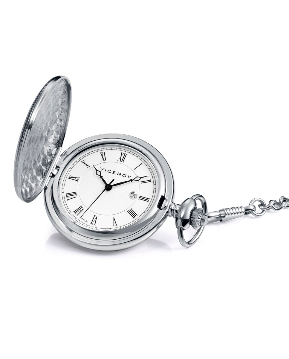 Imagem 0 de Relógio de Bolso Pocket com Mostrador em Branco e Calendário