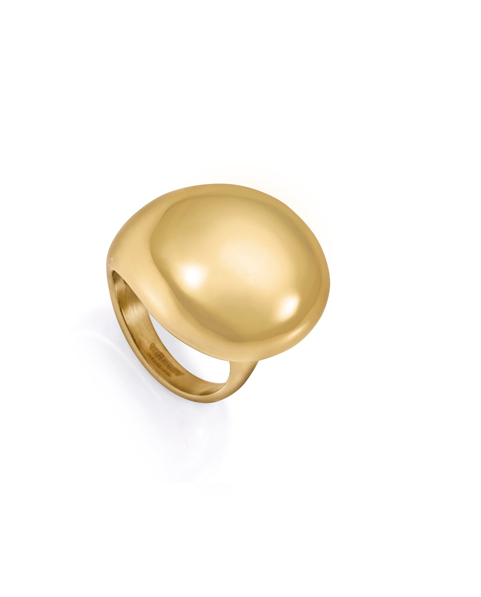 Anel Air de Aço Ip Dourado Dourado-1