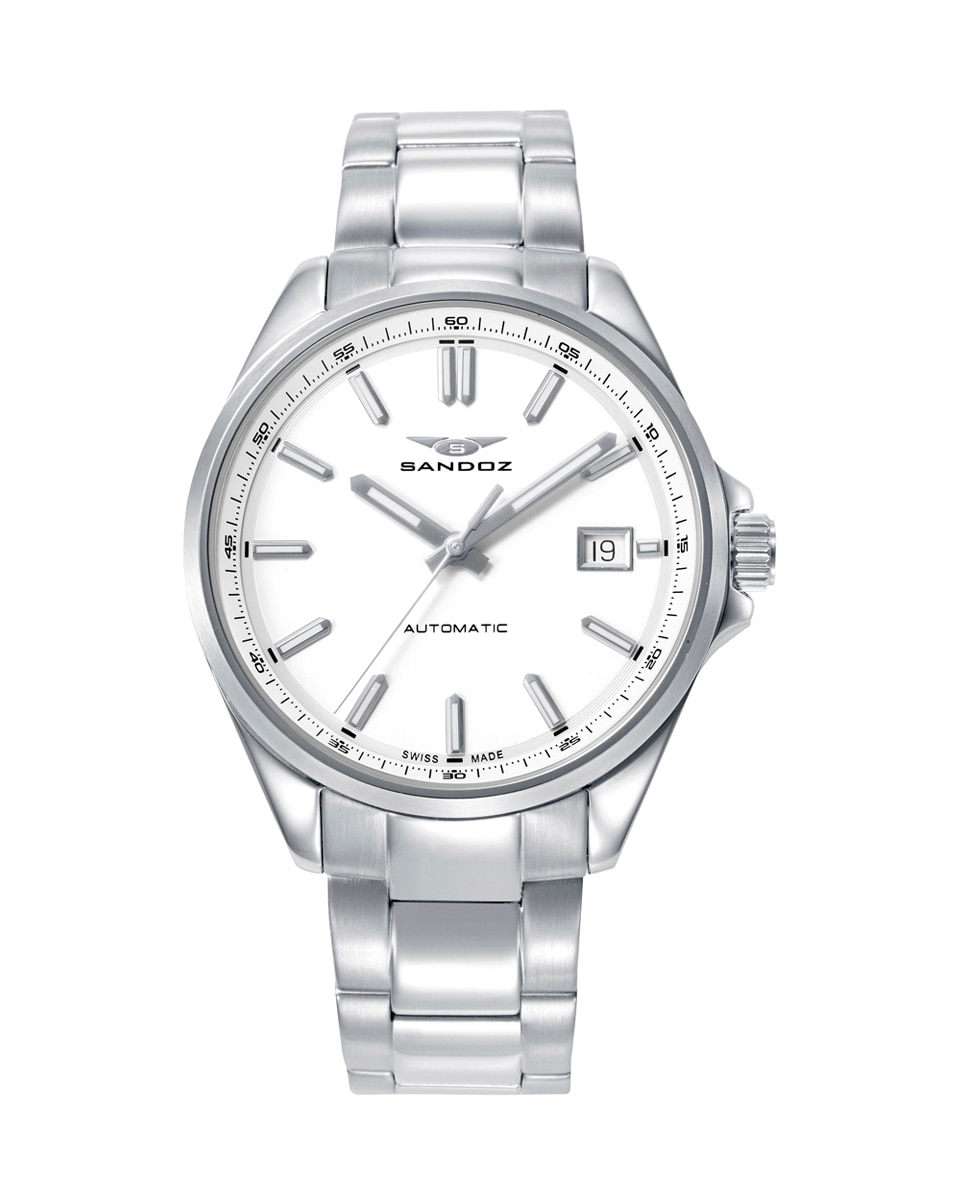 Imagem 0 de Relógio com Caixa e Bracelete de Aço