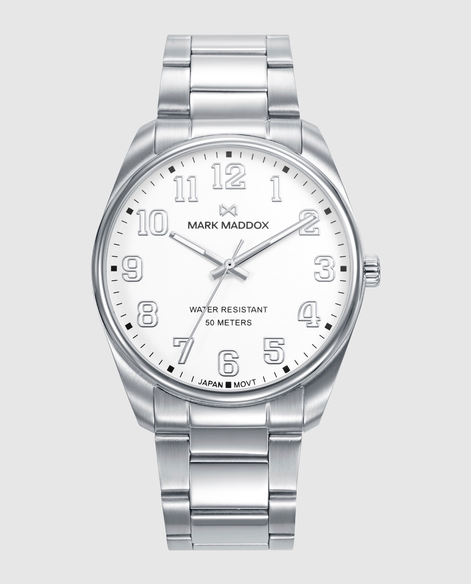 Imagem 0 de Relógio Analógico com Caixa e Bracelete de Aço