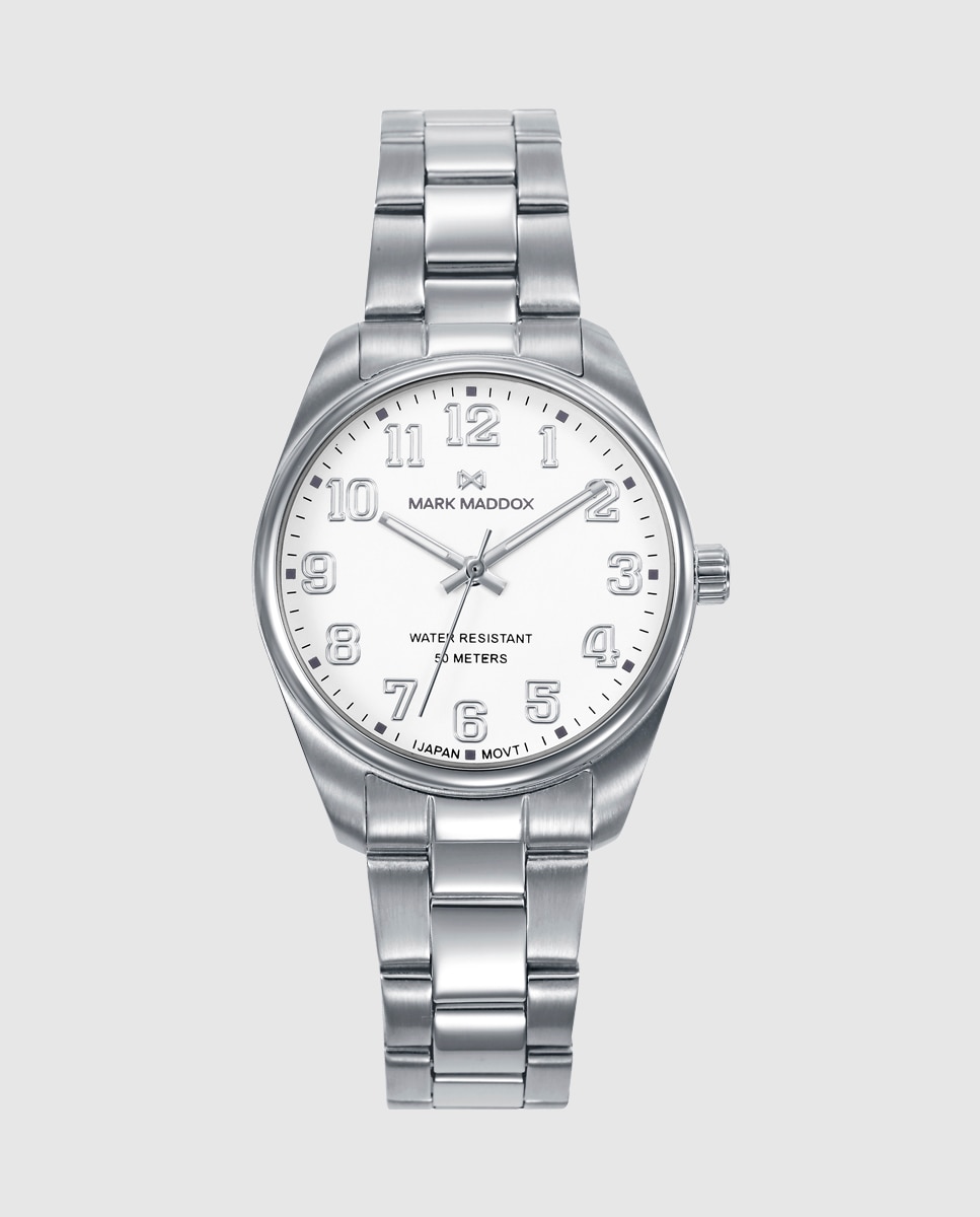 Imagem 0 de Relógio Analógico com Caixa e Bracelete de Aço