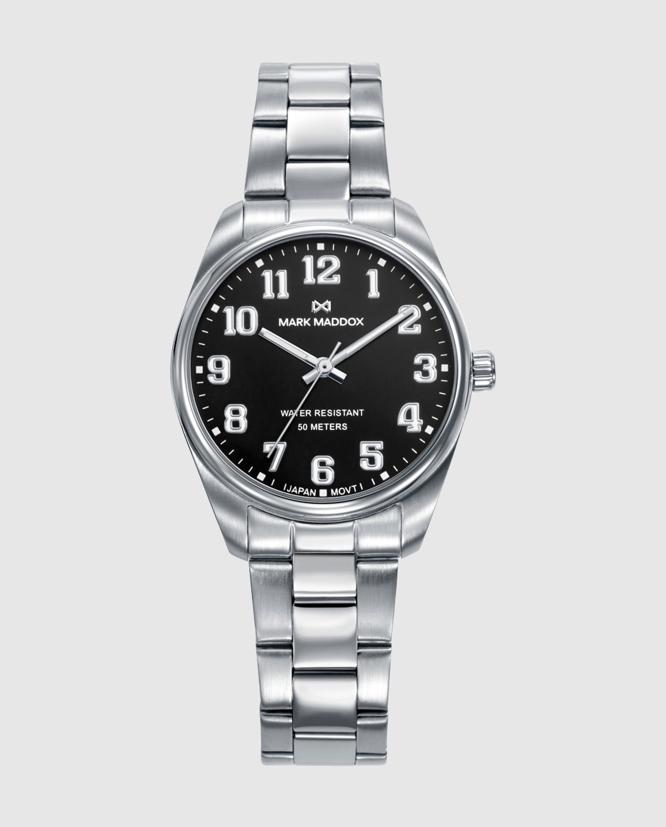 Imagem 0 de Relógio Analógico com Caixa e Bracelete de Aço