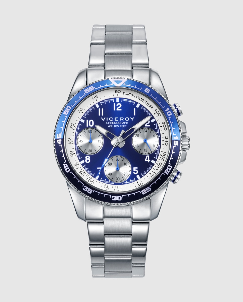 Imagem 0 de Relógio Caixa e Bracelete de Aço com Pulseira de Oferta