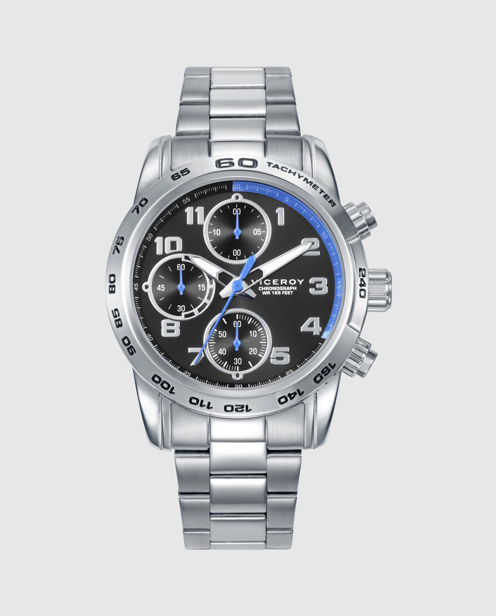 Imagem 0 de Relógio Caixa e Bracelete de Aço com Pulseira de Oferta