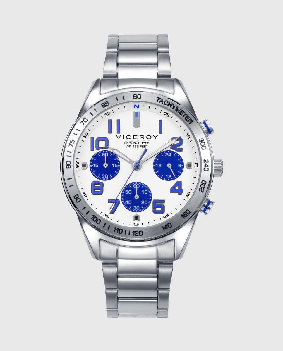 Imagem 0 de Relógio Caixa e Bracelete de Aço com Pulseira de Oferta