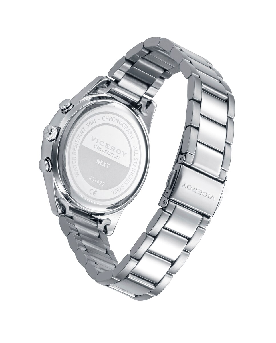 Relógio Infantil Caixa e Bracelete de Aço com Pulseira de Oferta Prateado-2