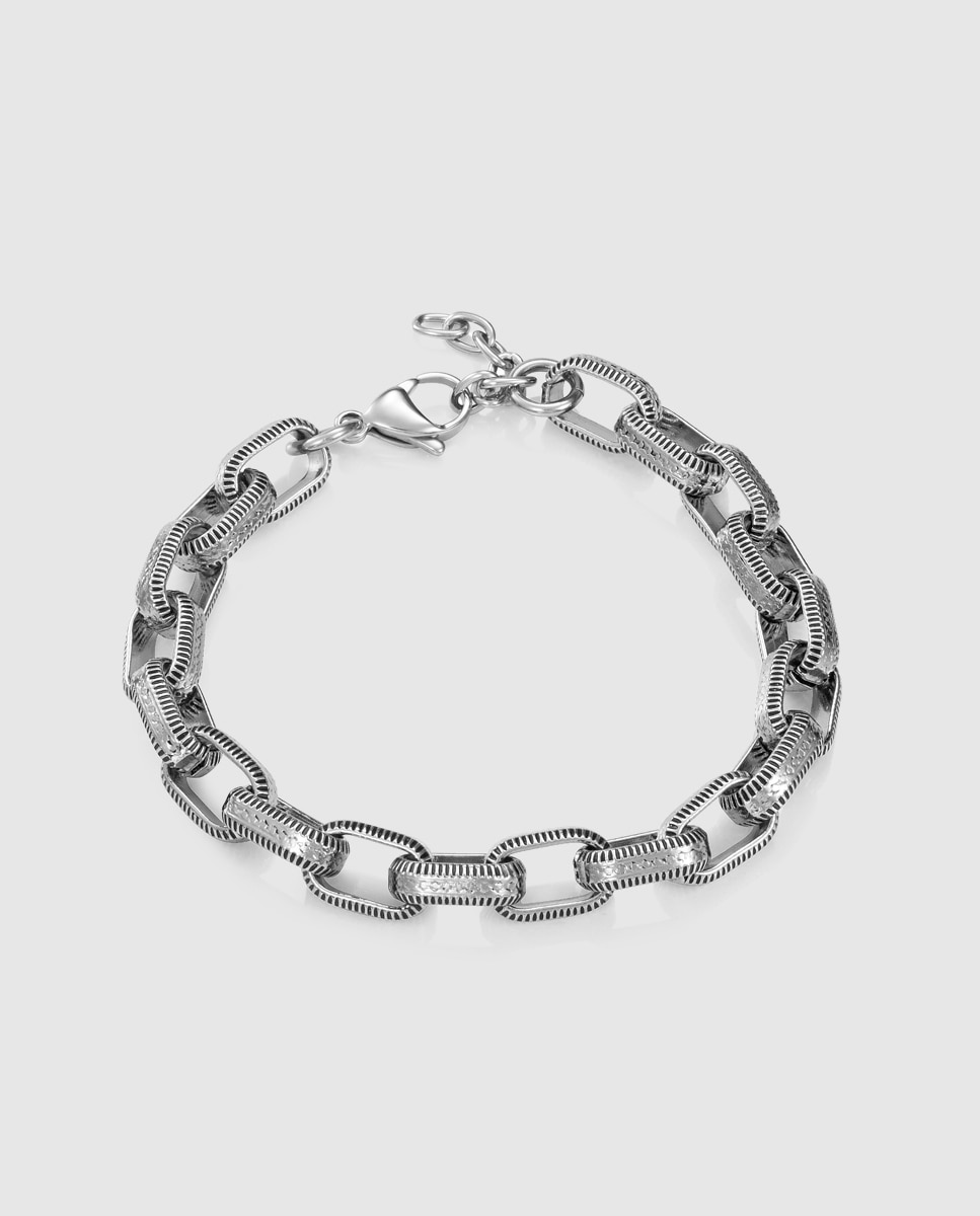 Imagem 0 de Pulseira Magnum de Aço Corrente