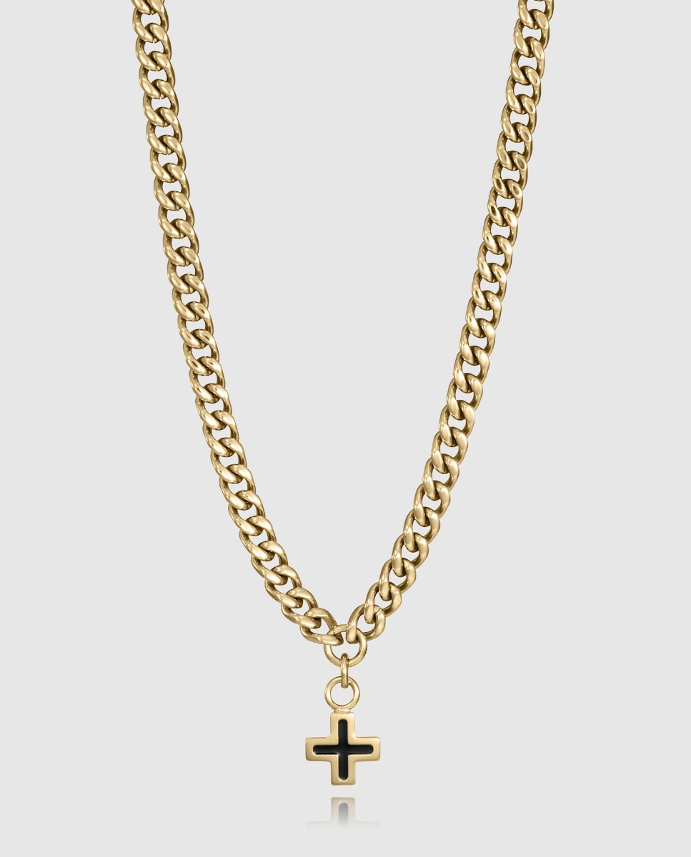 Imagem 0 de Corrente Air de Aço Ip Dourado e Óxido