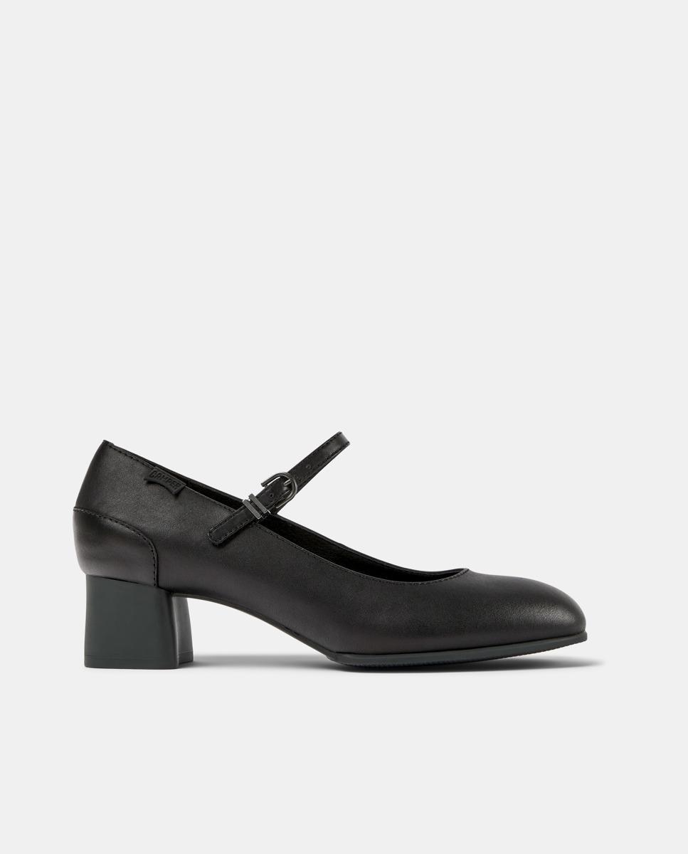 Sapatos de Salto em Pele Katie Preto-1