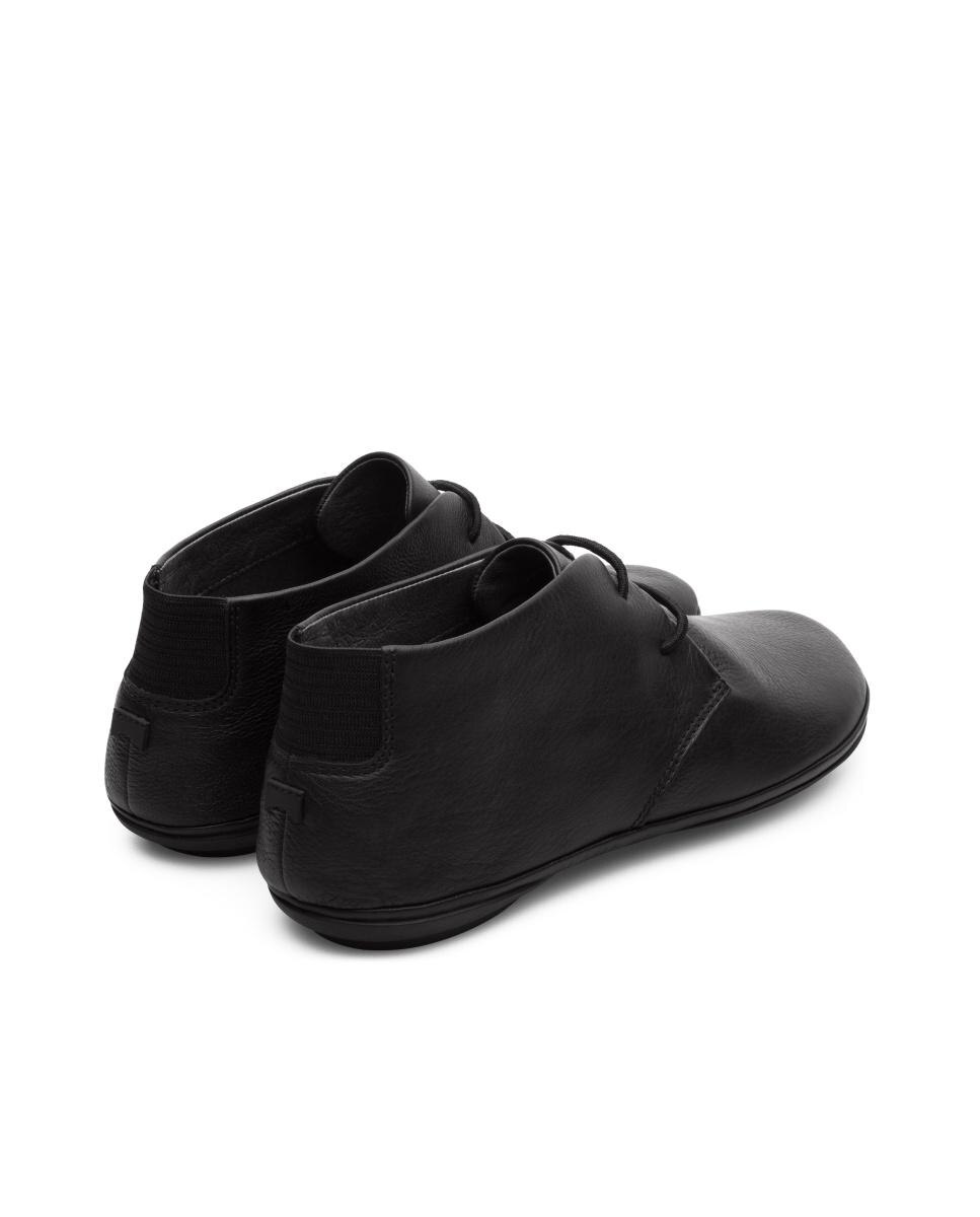 Botins Right Nina com Cordões Preto-4