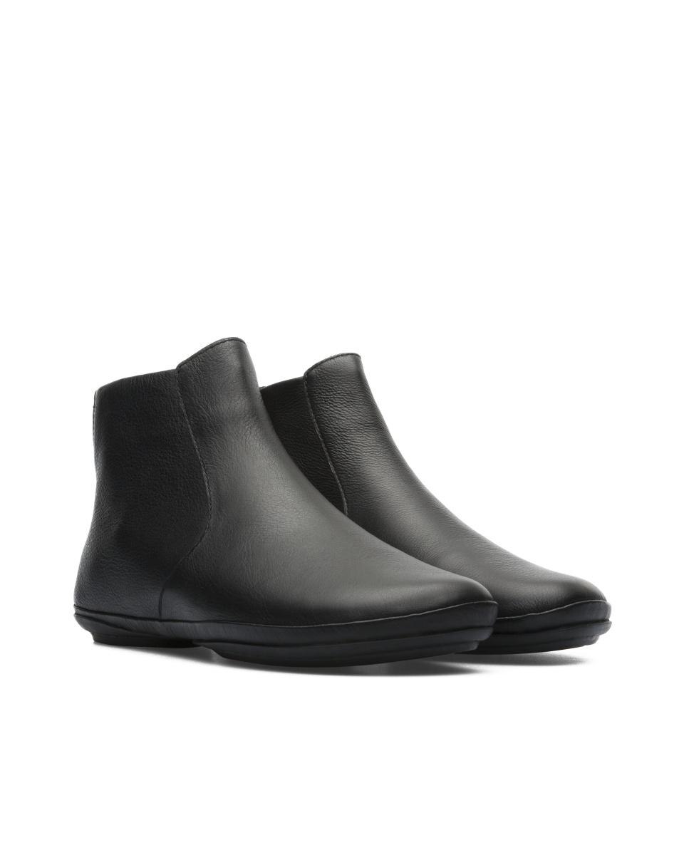 Botins Right Nina com Cordões Preto-5