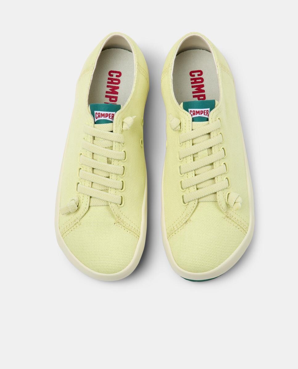 Sapatilhas de Pele Peu Rambla Vulcanizado Amarelo-2