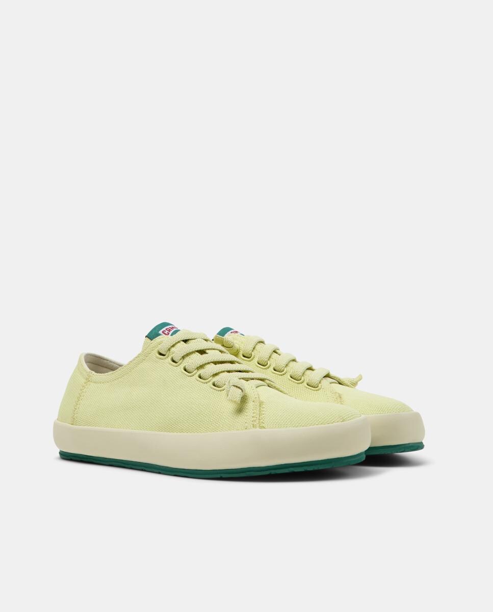 Sapatilhas de Pele Peu Rambla Vulcanizado Amarelo-5