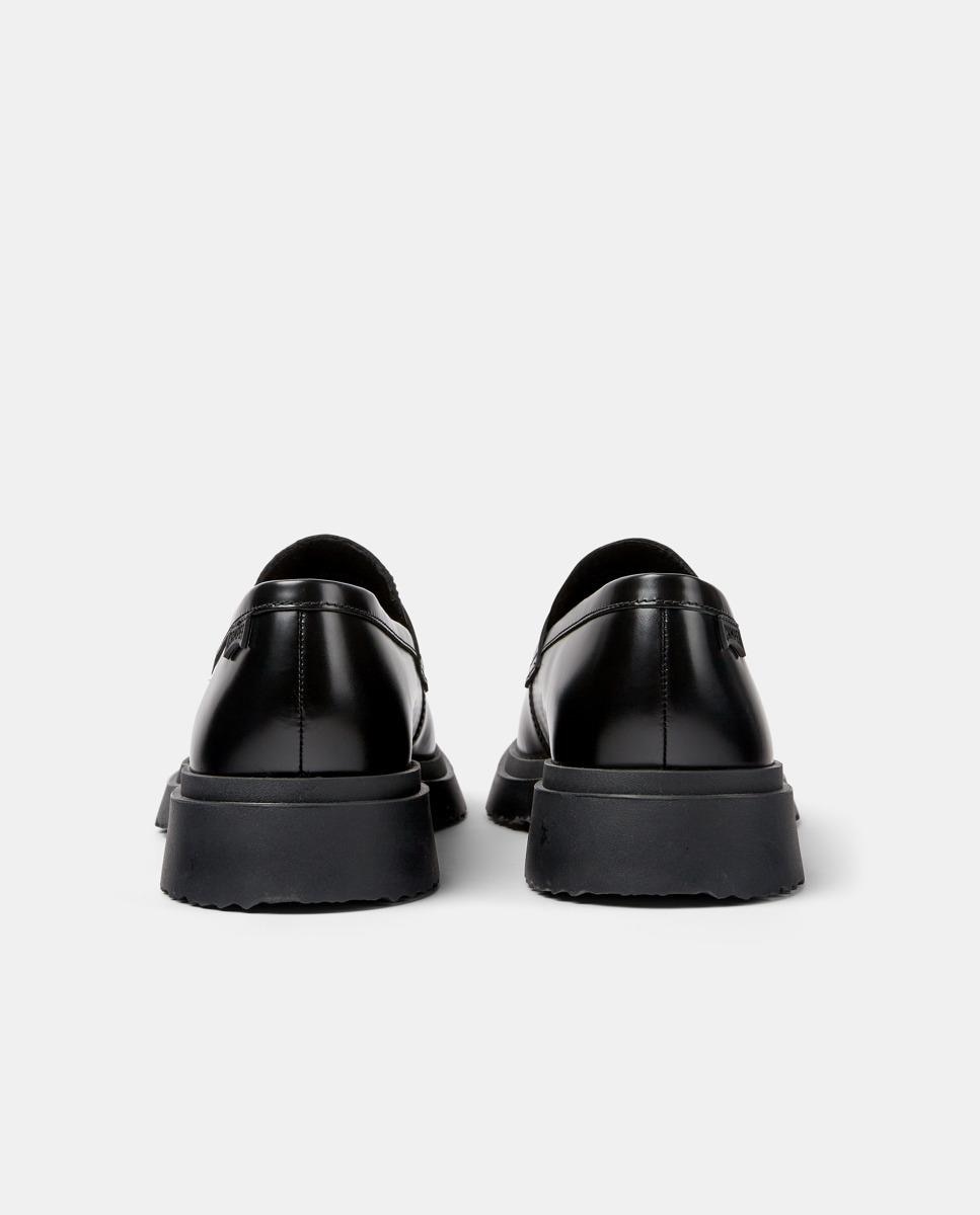 Mocassins Walden de Pele Liso Preto-4