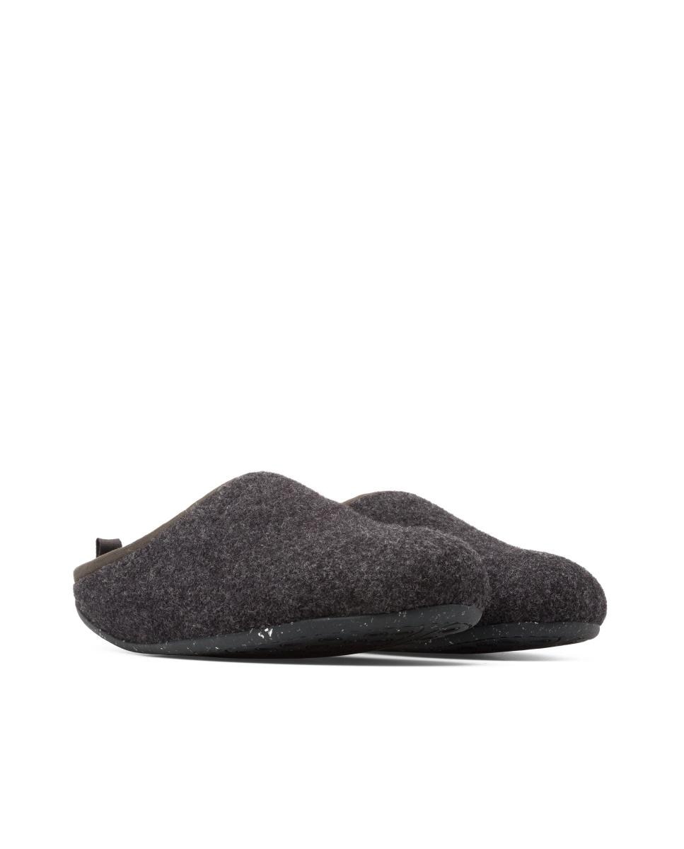Pantufas Wabi Lisas Cinzento-escuro-2
