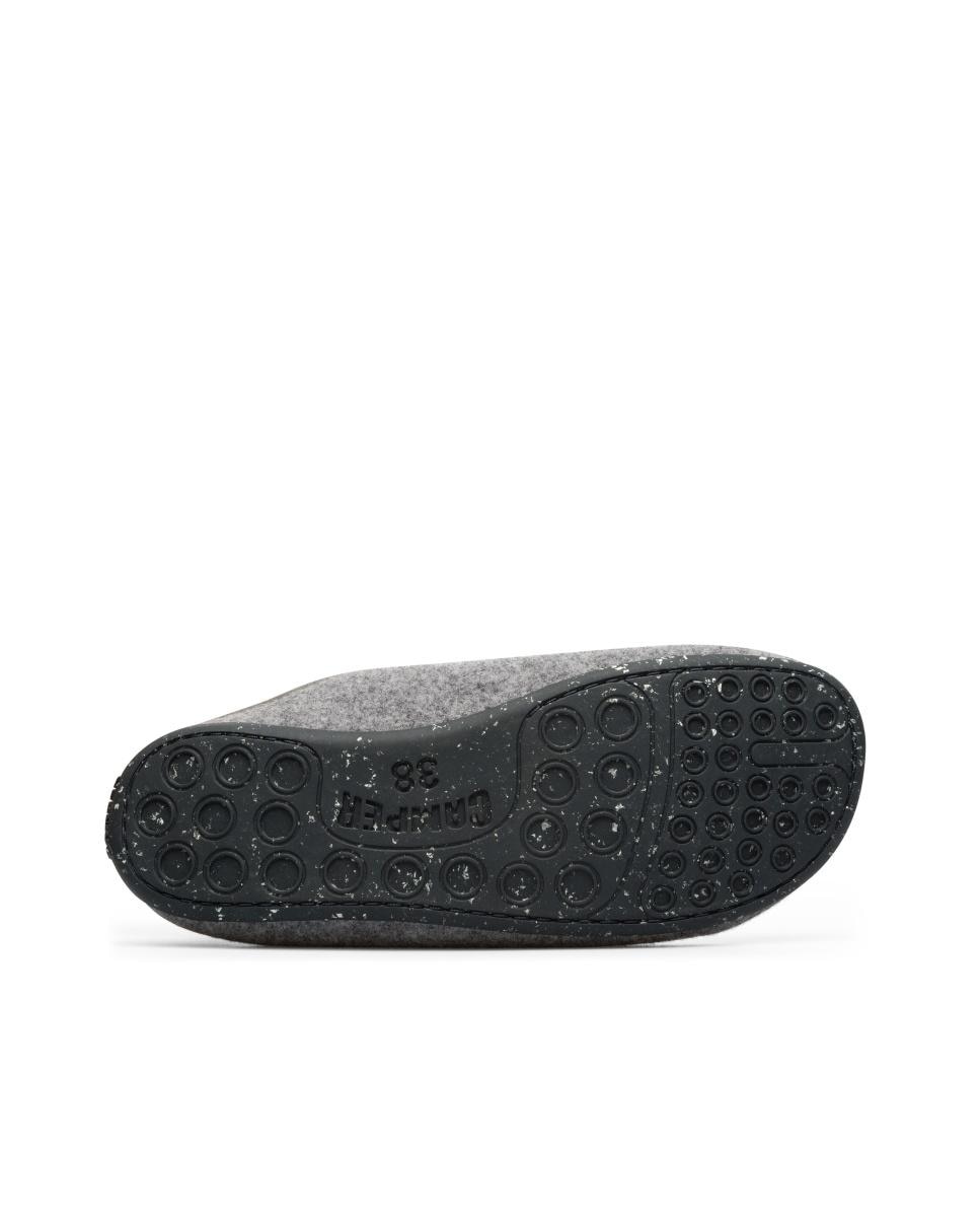 Pantufas Wabi Abertas com Palmilha Amovível Cinzento-5