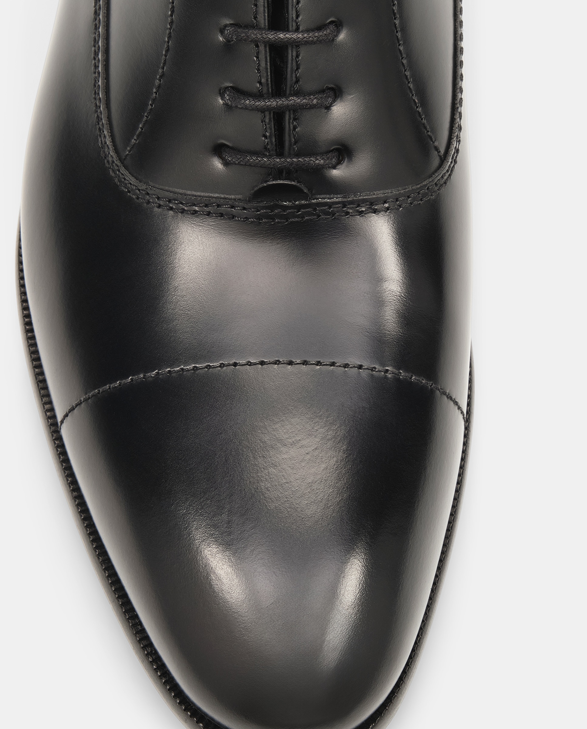 Sapatos Oxford Regent de Pele de Bovino em Preto Preto-4