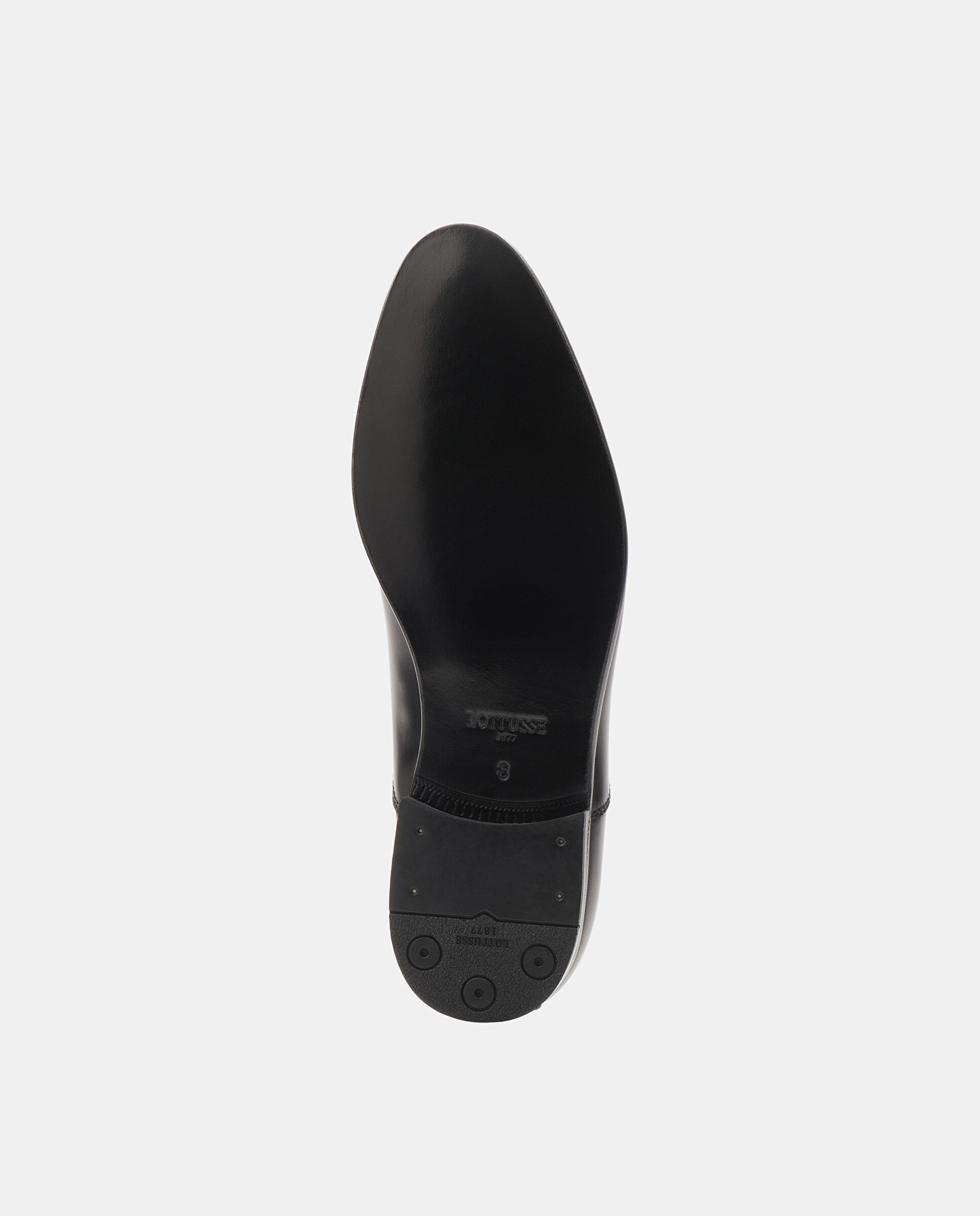 Sapatos Oxford Regent de Pele de Bovino em Preto Preto-5
