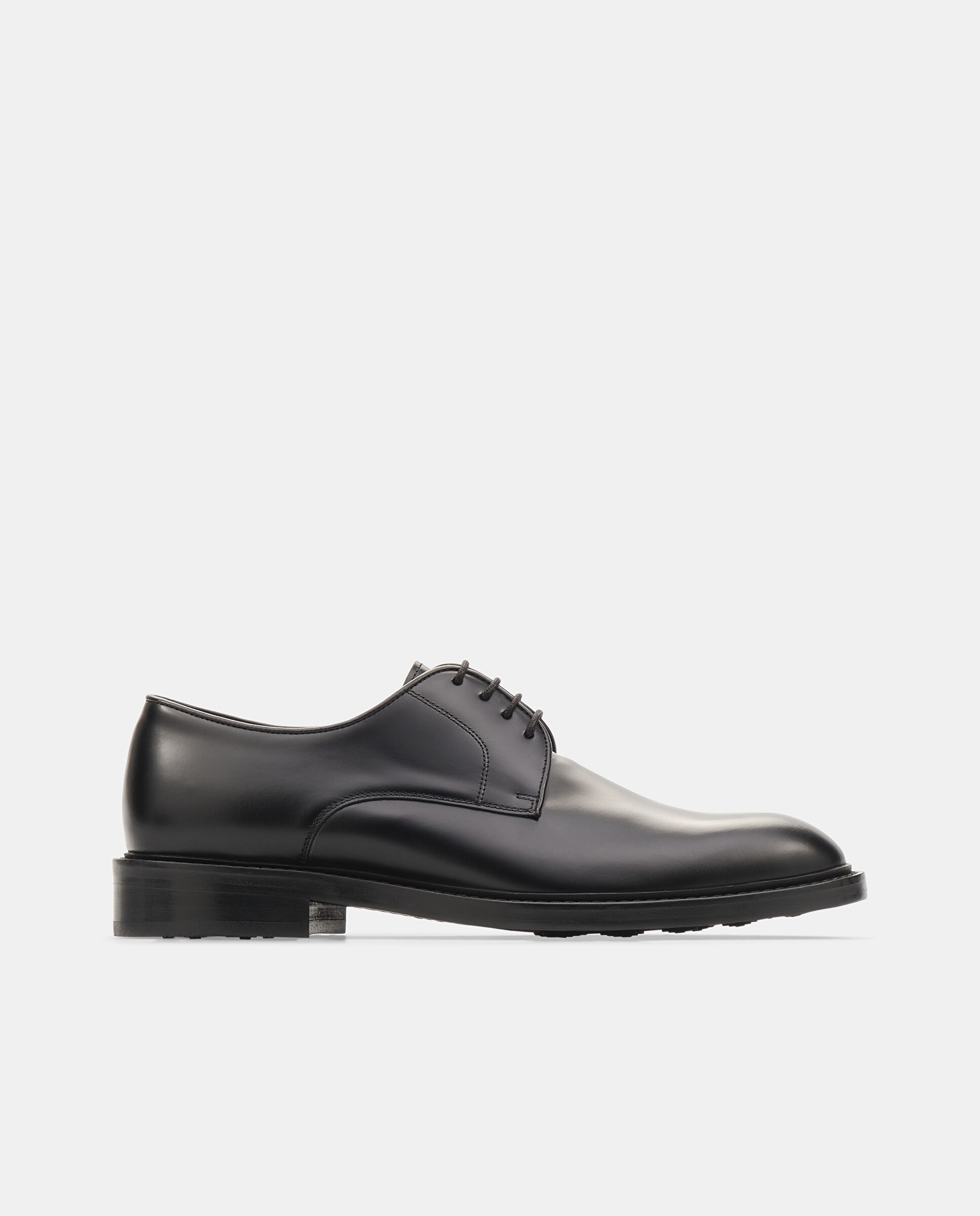 Imagem 0 de Sapatos de Cordões Harrys em Pele de Bovino em Preto