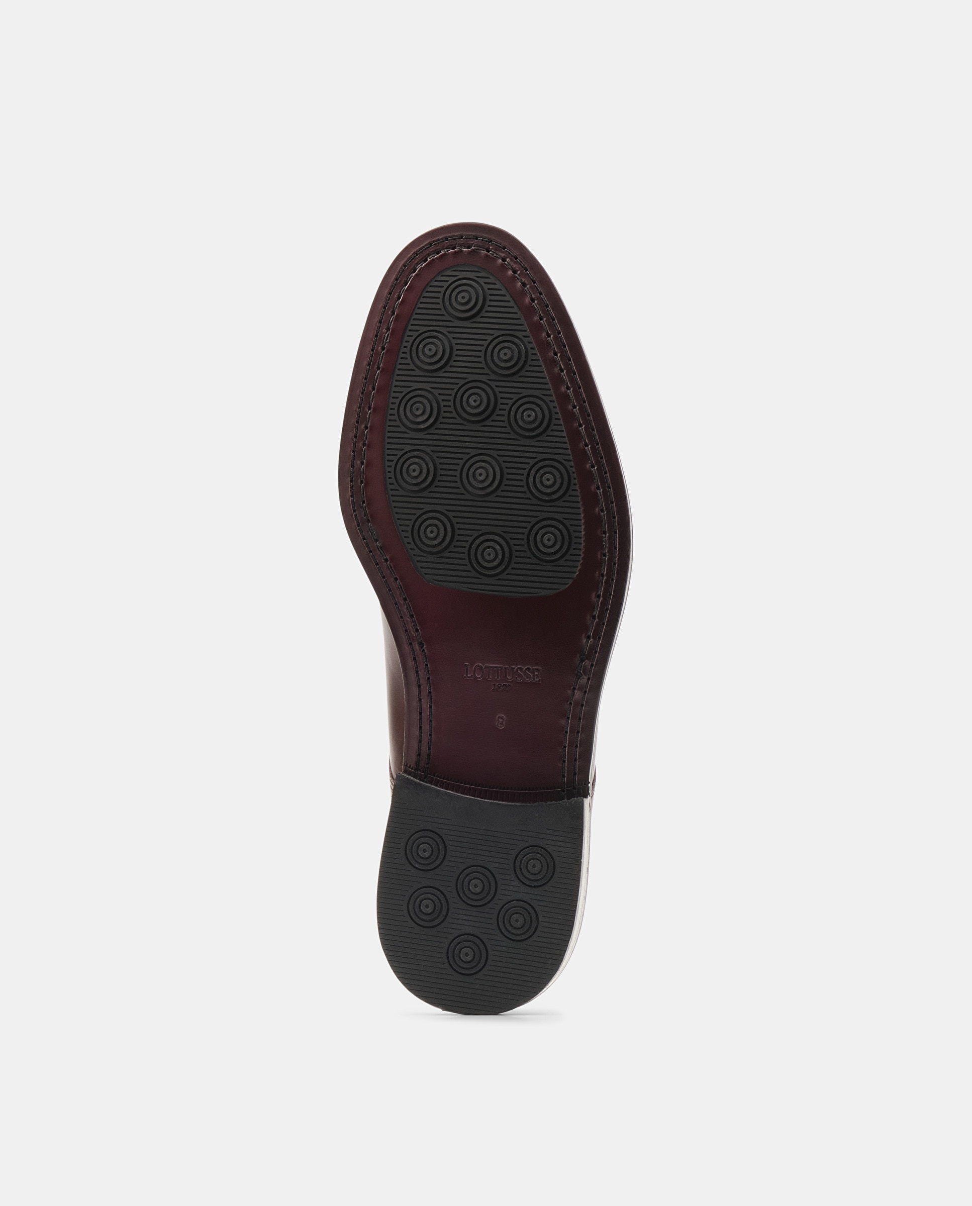 Sapatos de Atacadores Harrys de Pele Castanho-5