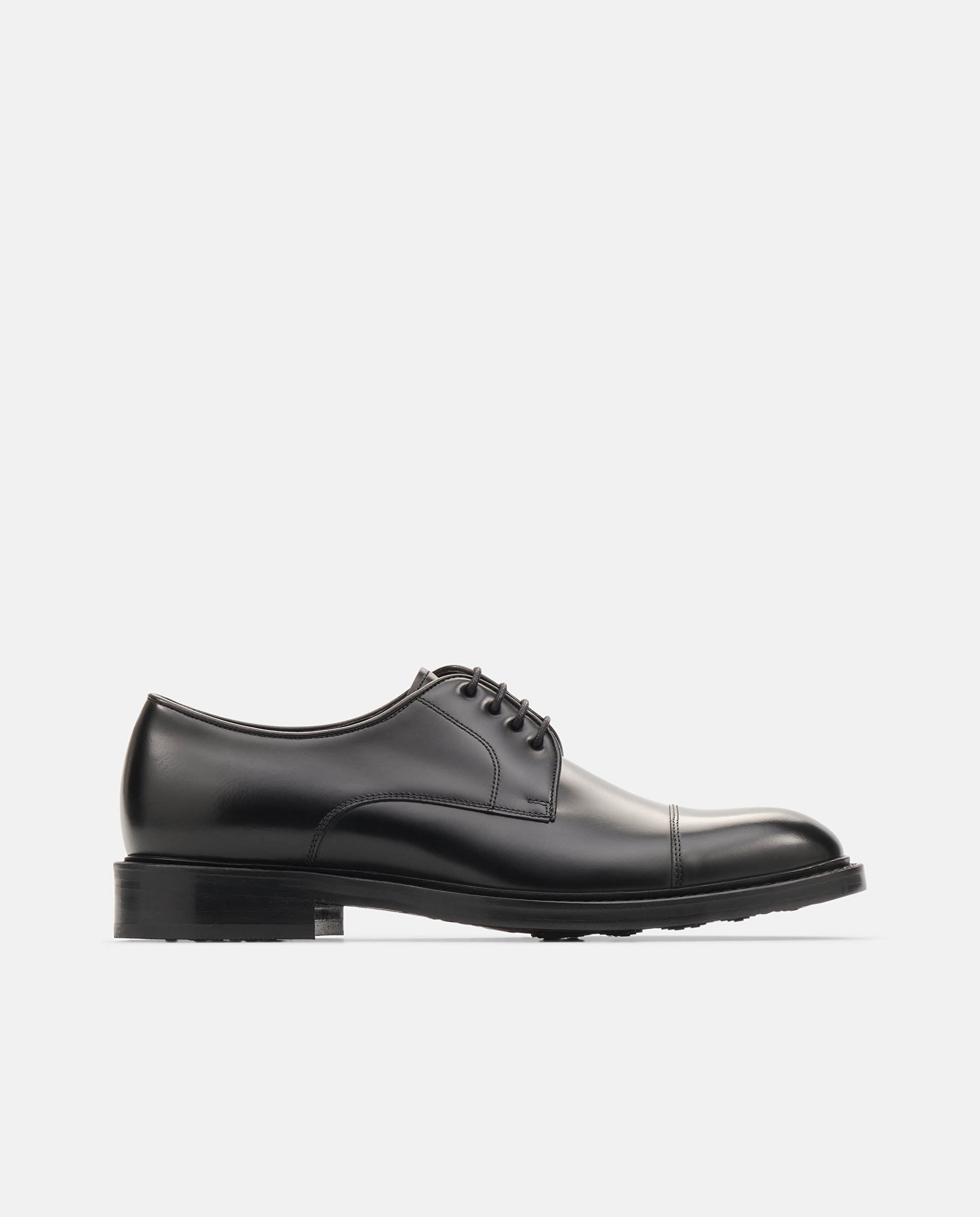 Imagem 0 de Sapatos de Cordões com Biqueira Reta Harrys de Pele Bovino