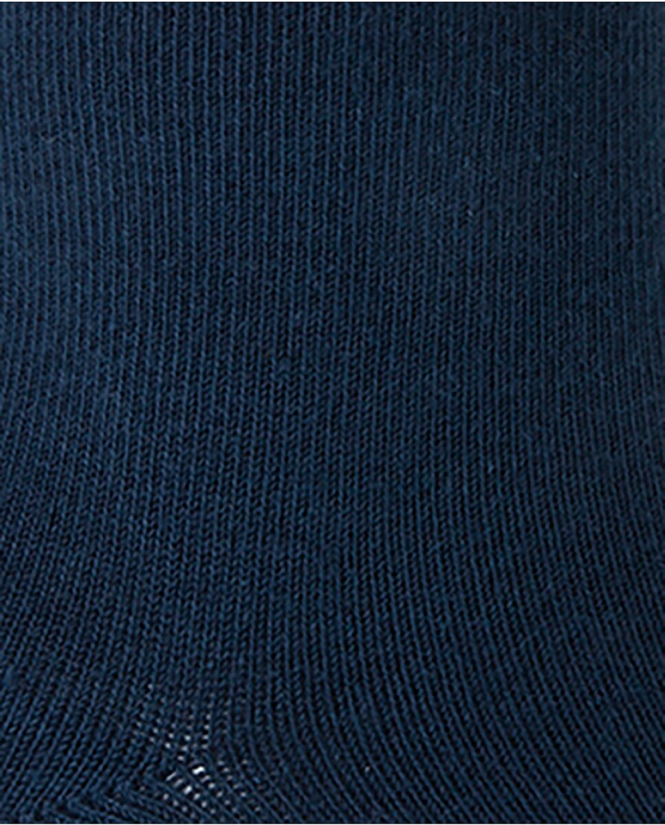 Pack de 2 Pares de Meias de Bambu Lisas Azul-marinho-2