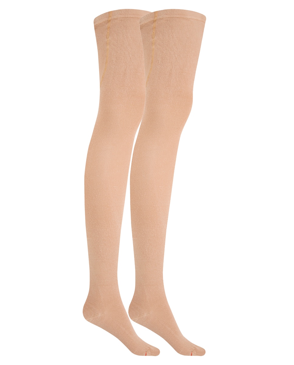 Imagem 0 de Pack de 2 Pares de Meias Infantil Lisas de Bambu