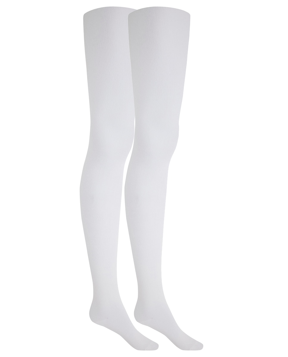 Imagem 0 de Pack de 2 Pares de Meias Infantil Lisas de Bambu