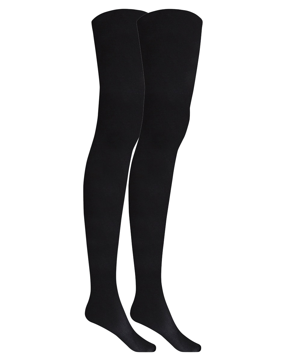Imagem 0 de Pack de 2 Collants Lisos Infantil
