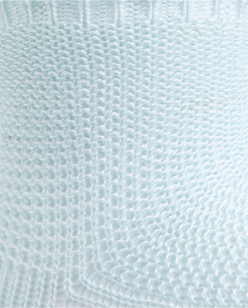 Pack de 2 Pares de Meias Para Bebé em Malha de Algodão e Musgo Punto Blanco Azul-2