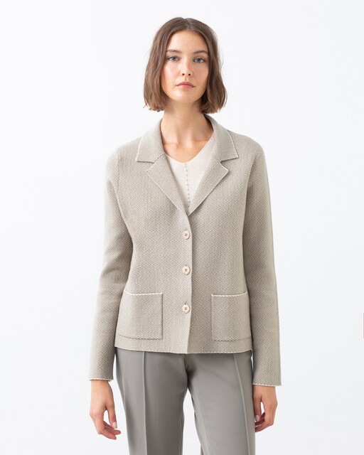 Imagem 0 de Casaco de Gola com Lapela e Bolsos de Plastrão