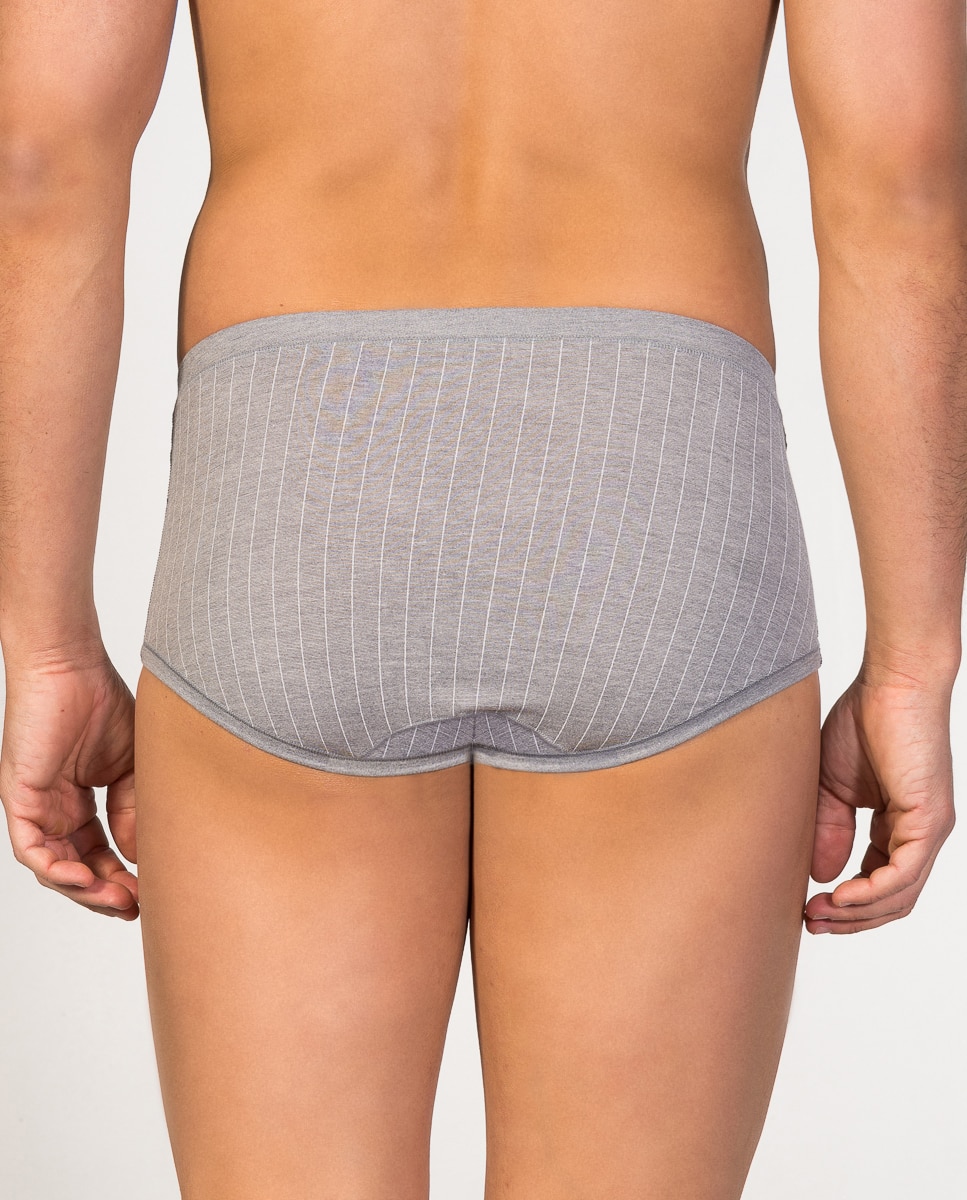 Cuecas de homem ZD Cinzento-2