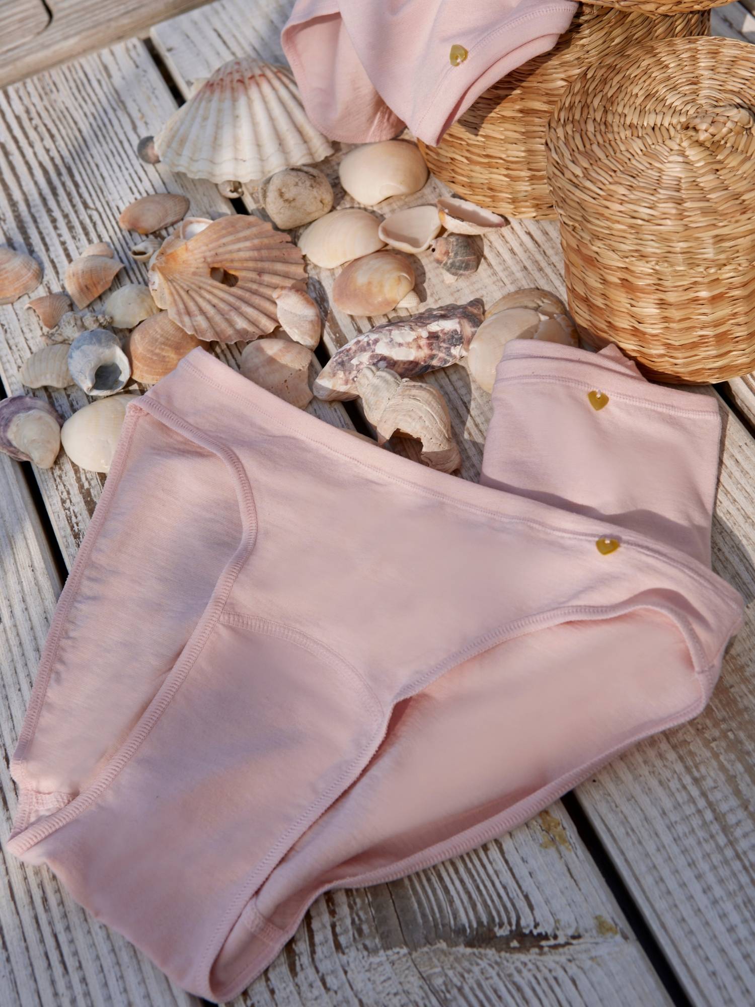 Cueca Bikini Mini de Tecido Ecofriendly Nude-5