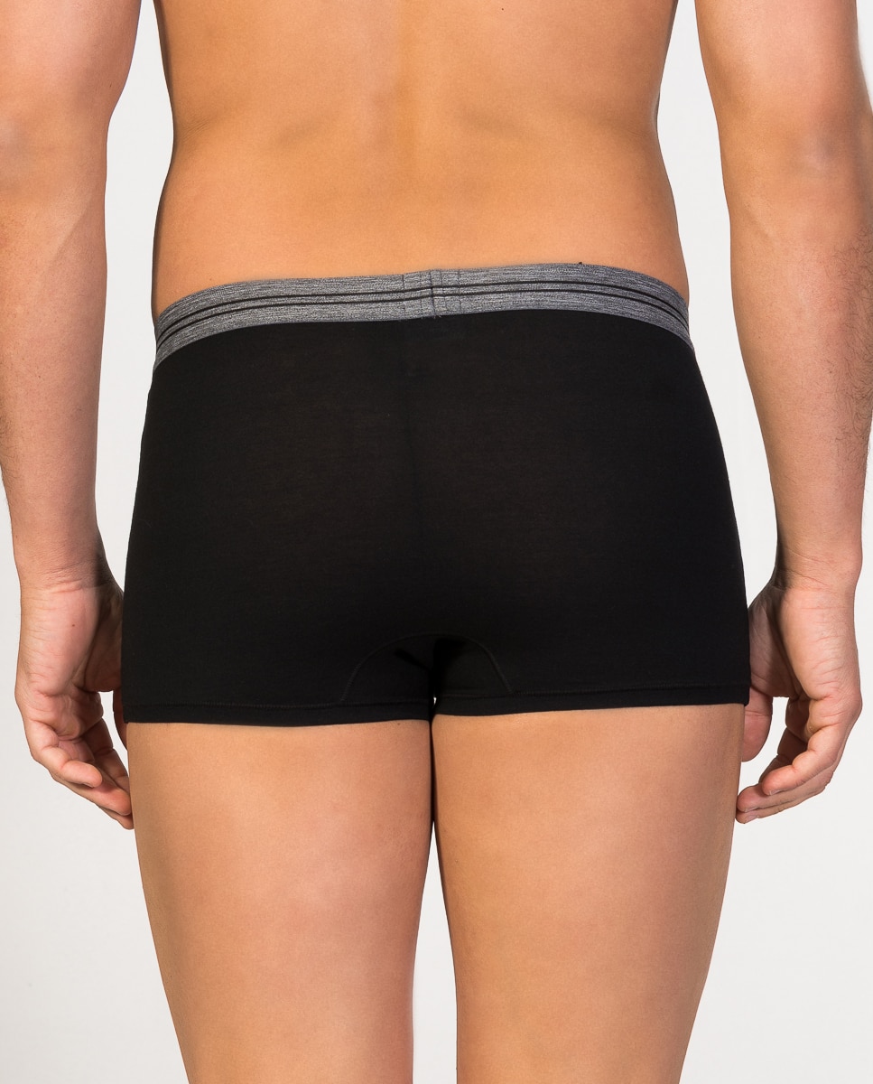 Boxers de homem ZD preto Preto-2
