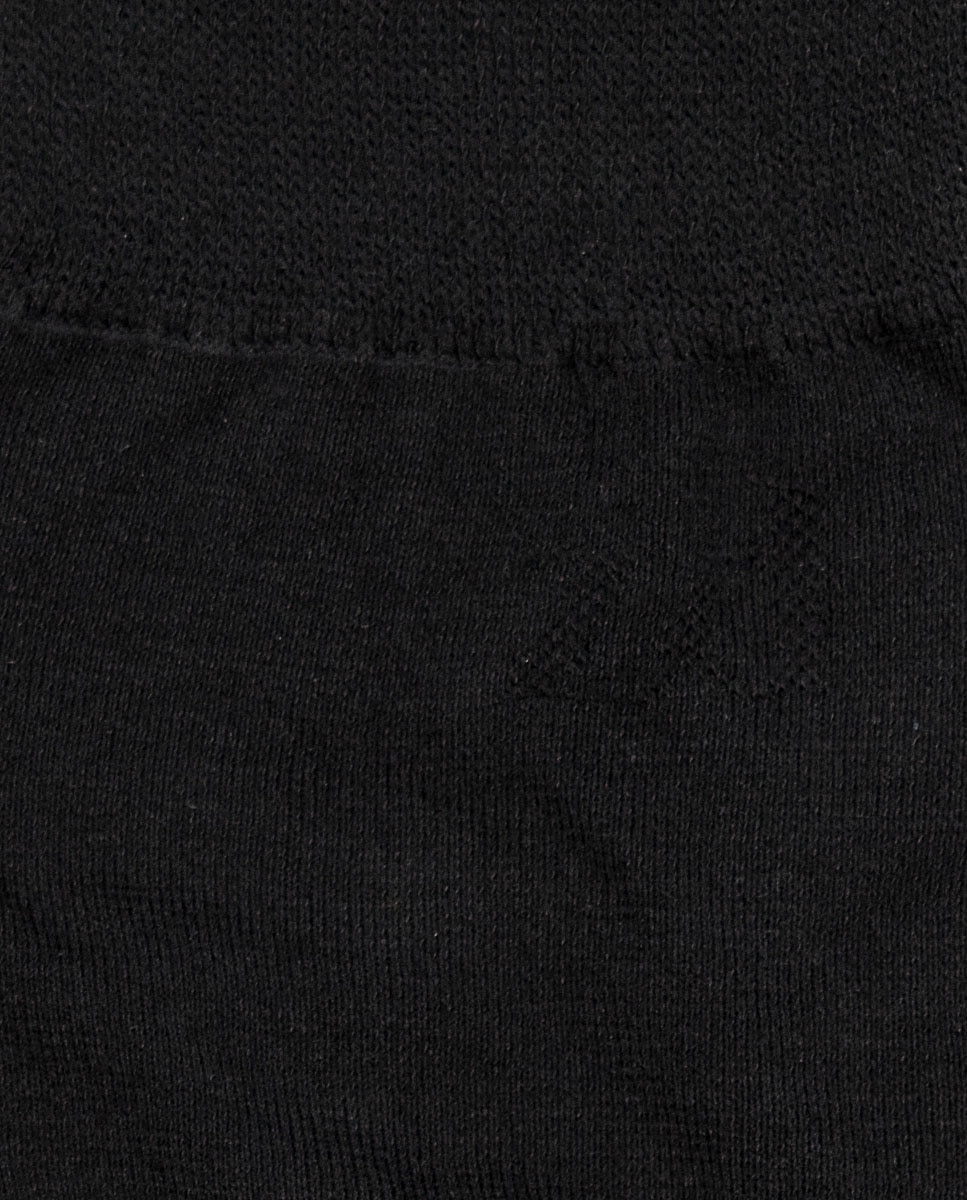 Meias Zero Defects de Soja Altas Extra Preto-2
