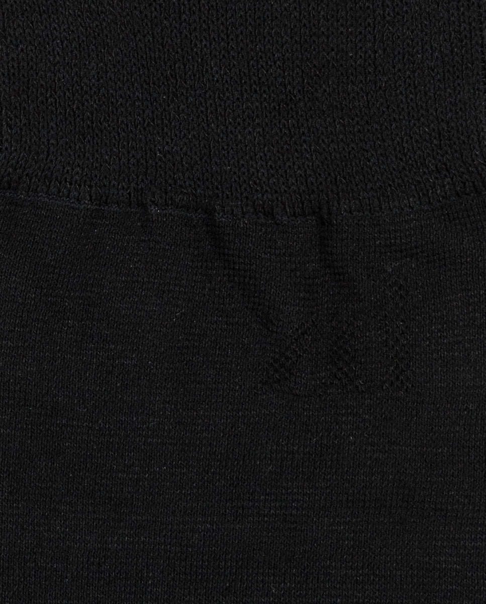 Meias Zero Defects de Soja Curtas Extra Preto-2