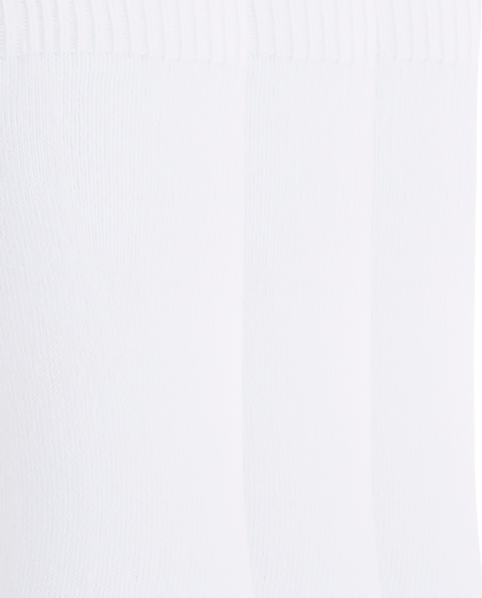 Pack de 9 Pares de Meias de Algodão Basix Lisas Branco-2