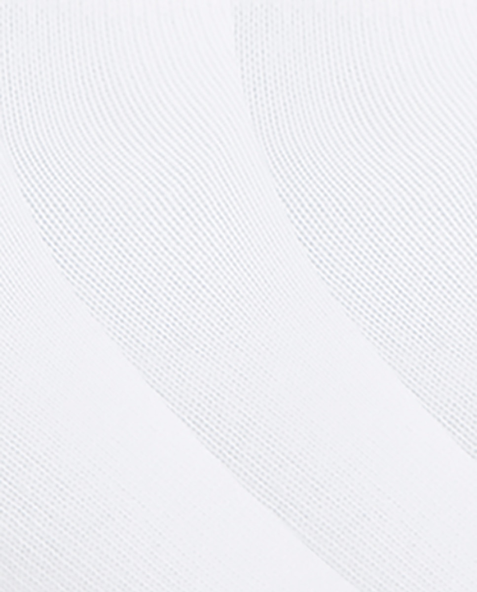 Pack de 6 Pares de Meias de Algodão Basix Lisas Branco-2