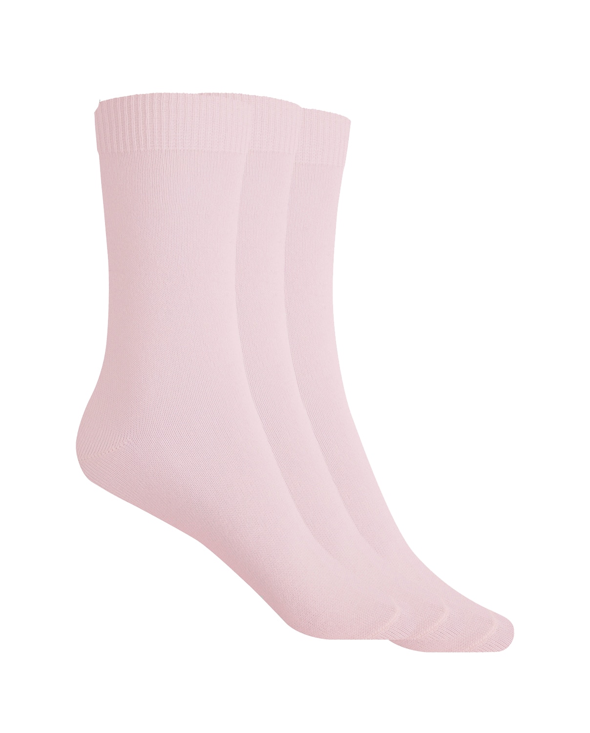 Imagem 0 de Pack de 3 Pares de Meias Lisas de Algodão