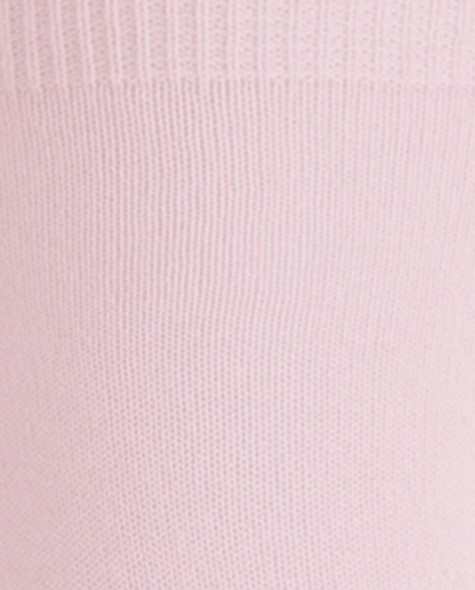 Pack de 3 Pares de Meias Lisas de Algodão Punto Blanco Rosa-2