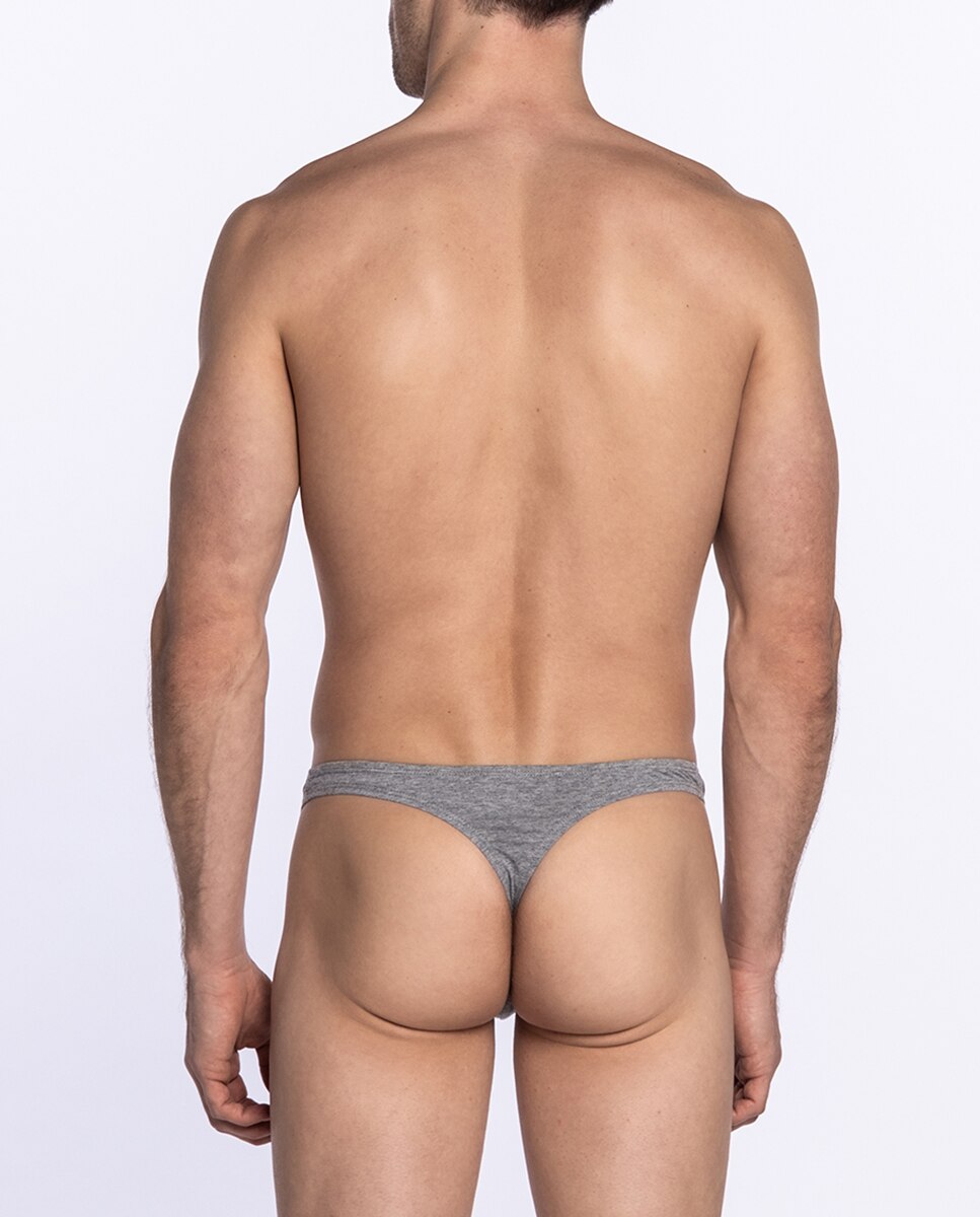 Pack de 2 Tangas Cinzento-3