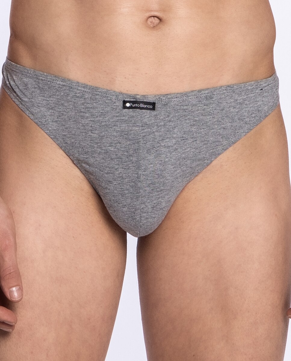 Pack de 2 Tangas Cinzento-4