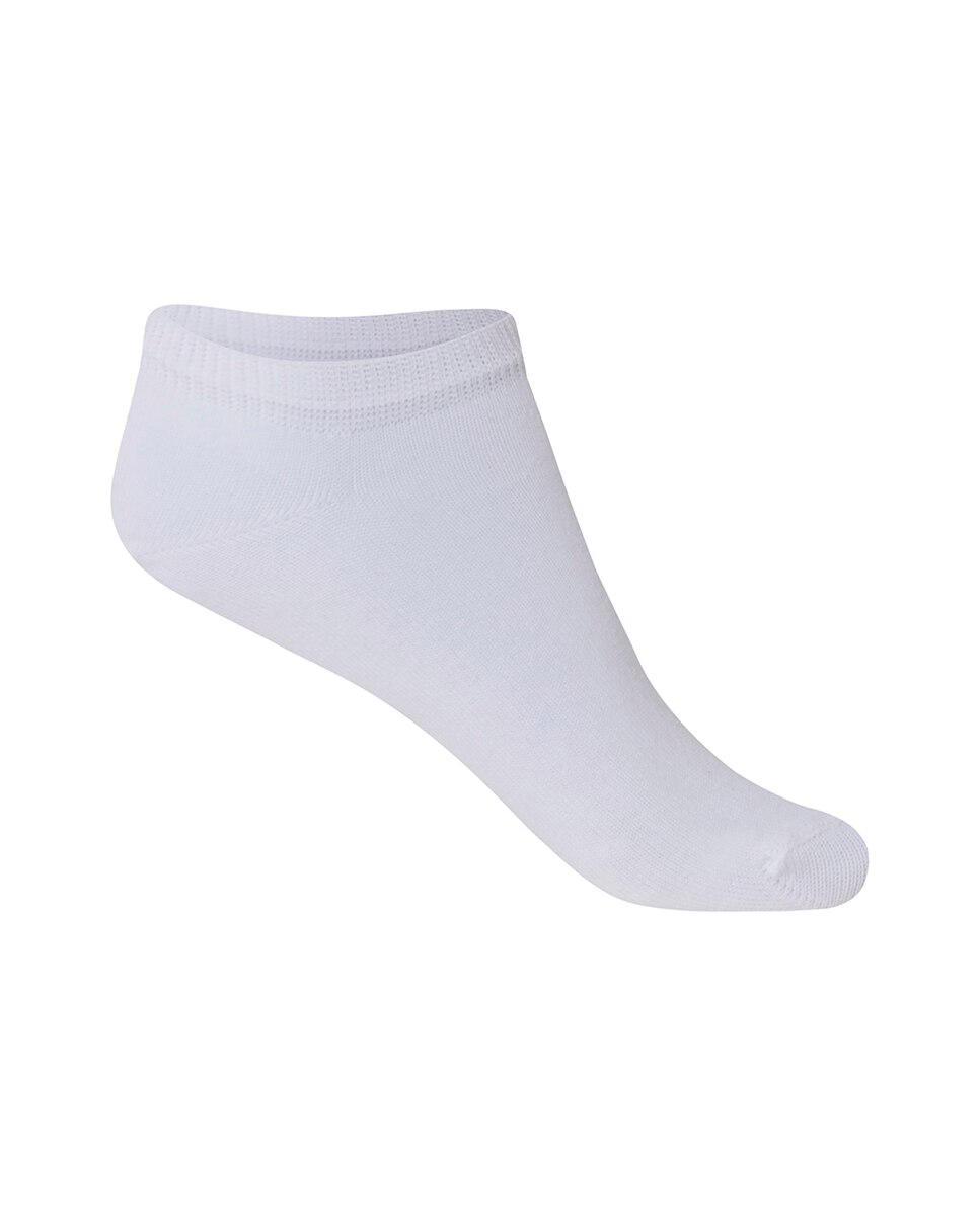 Pack de 5 Pares de Meias de Algodão Lisas Verde-militar-5