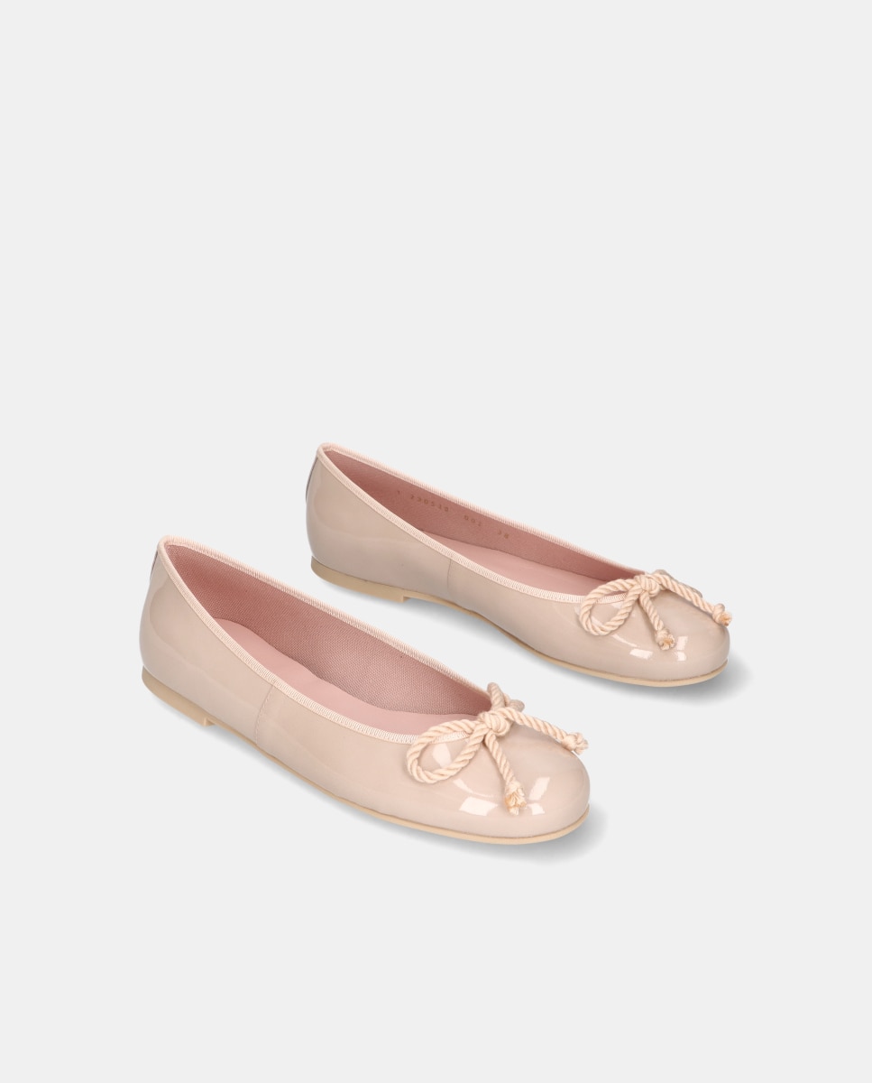 Sabrinas Rosario em Verniz Liso Rosa-claro-2